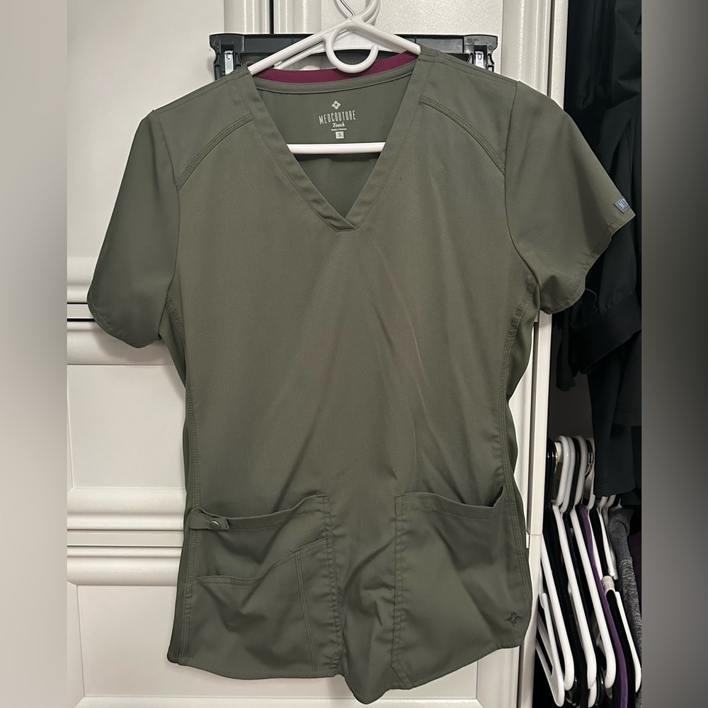 MedCouture scrubs. Size small